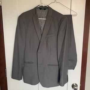 Gray men Perry Ellis Suit - 38R slim fit